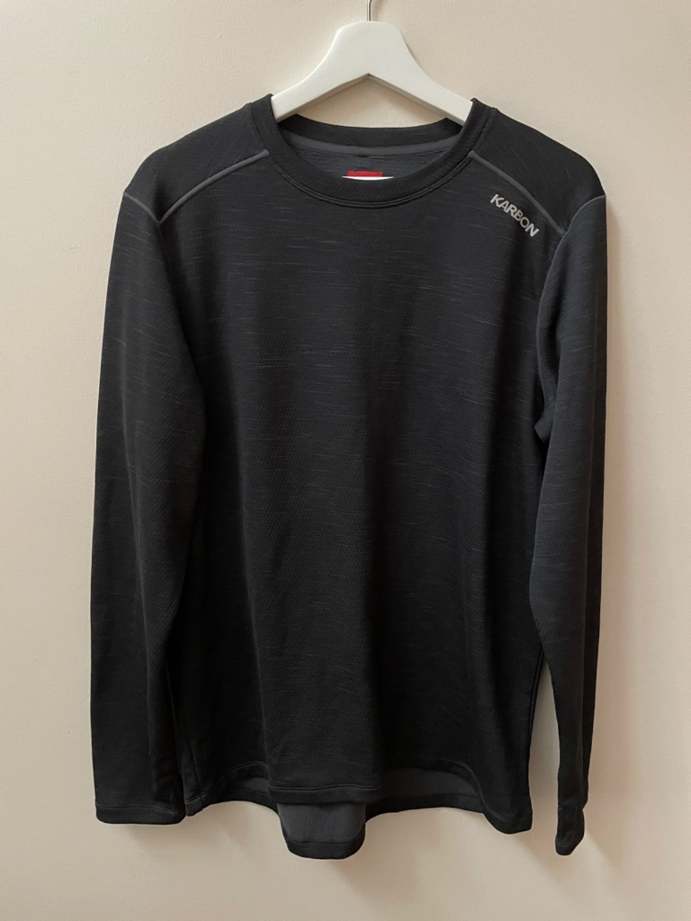 NWOT Long-Sleeve fleece-lined Crew Shirt